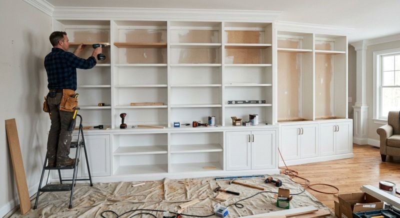 Built In Shelving Service in Alexandria, VA