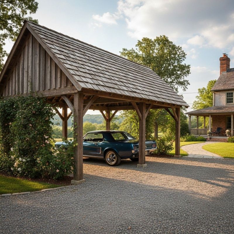 Wooden Carport Repair